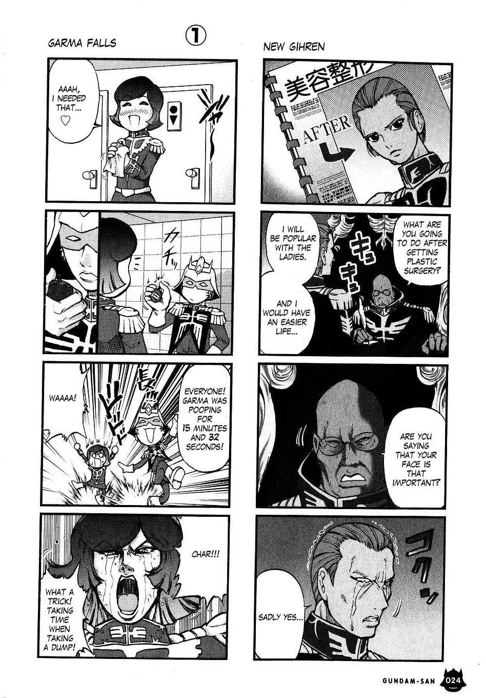 Page 4 Chapter 24 Mr. Mobile Suit Gundam