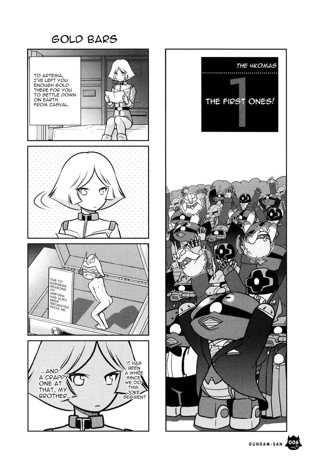 Page 3 Chapter 1 Mr. Mobile Suit Gundam
