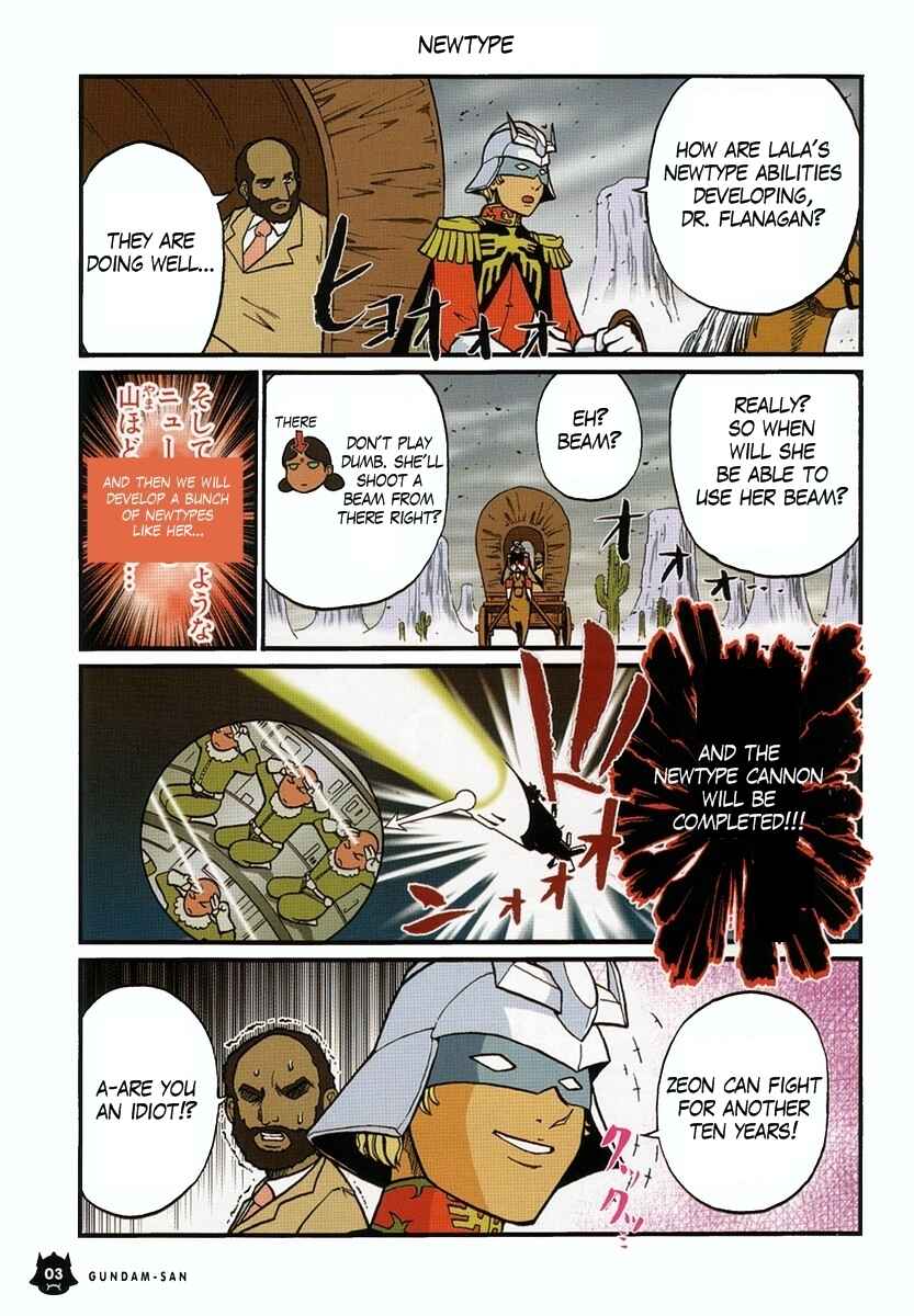 Page 4 Chapter 1 Mr. Mobile Suit Gundam