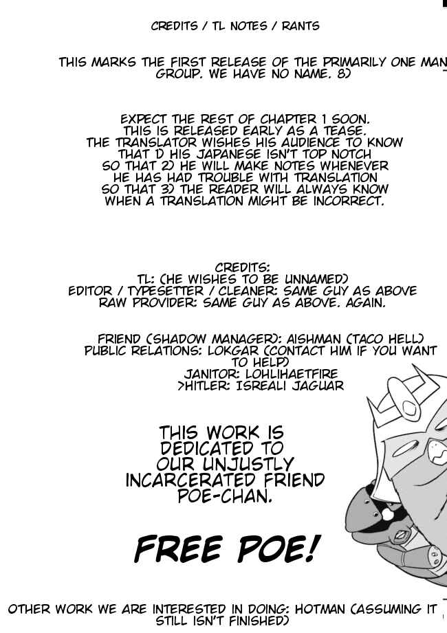 Page 1 Chapter 1.1 Mr. Mobile Suit Gundam