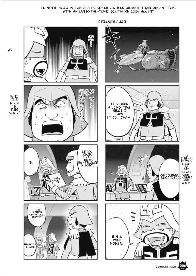 Page 8 Chapter 1.1 Mr. Mobile Suit Gundam