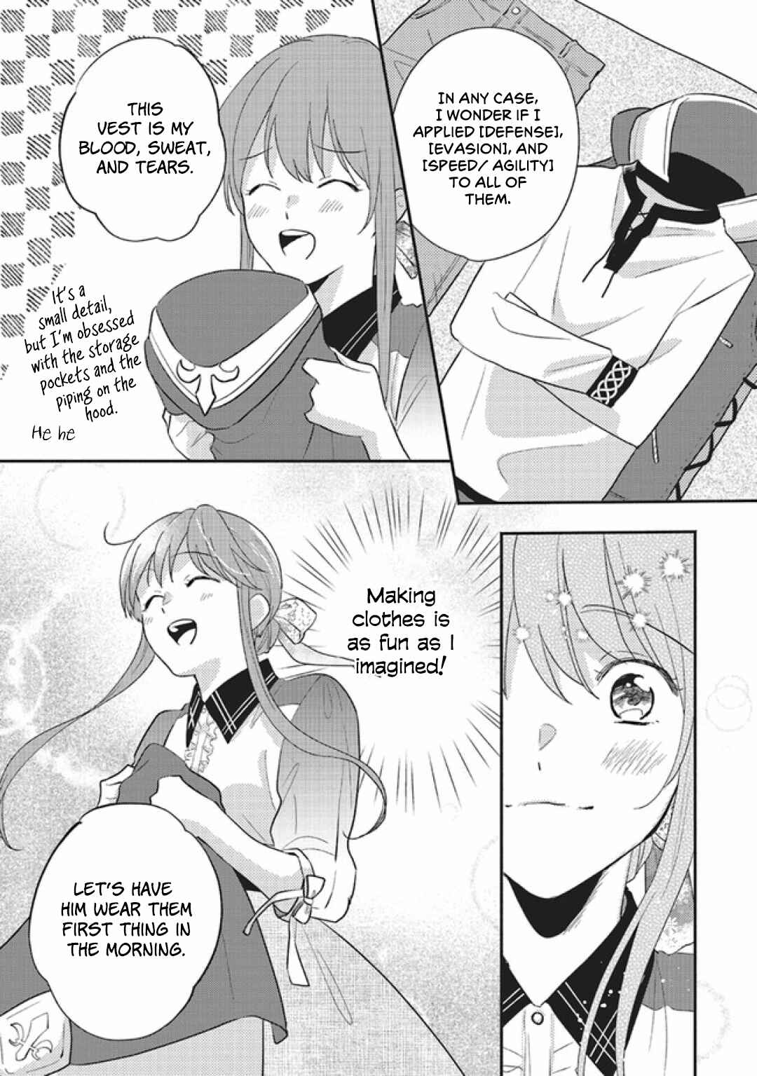 Page 13 Chapter 5 Boukensha no Fuku, Tsukurimasu! ~Isekai de Hajimeru Designer Seikatsu~