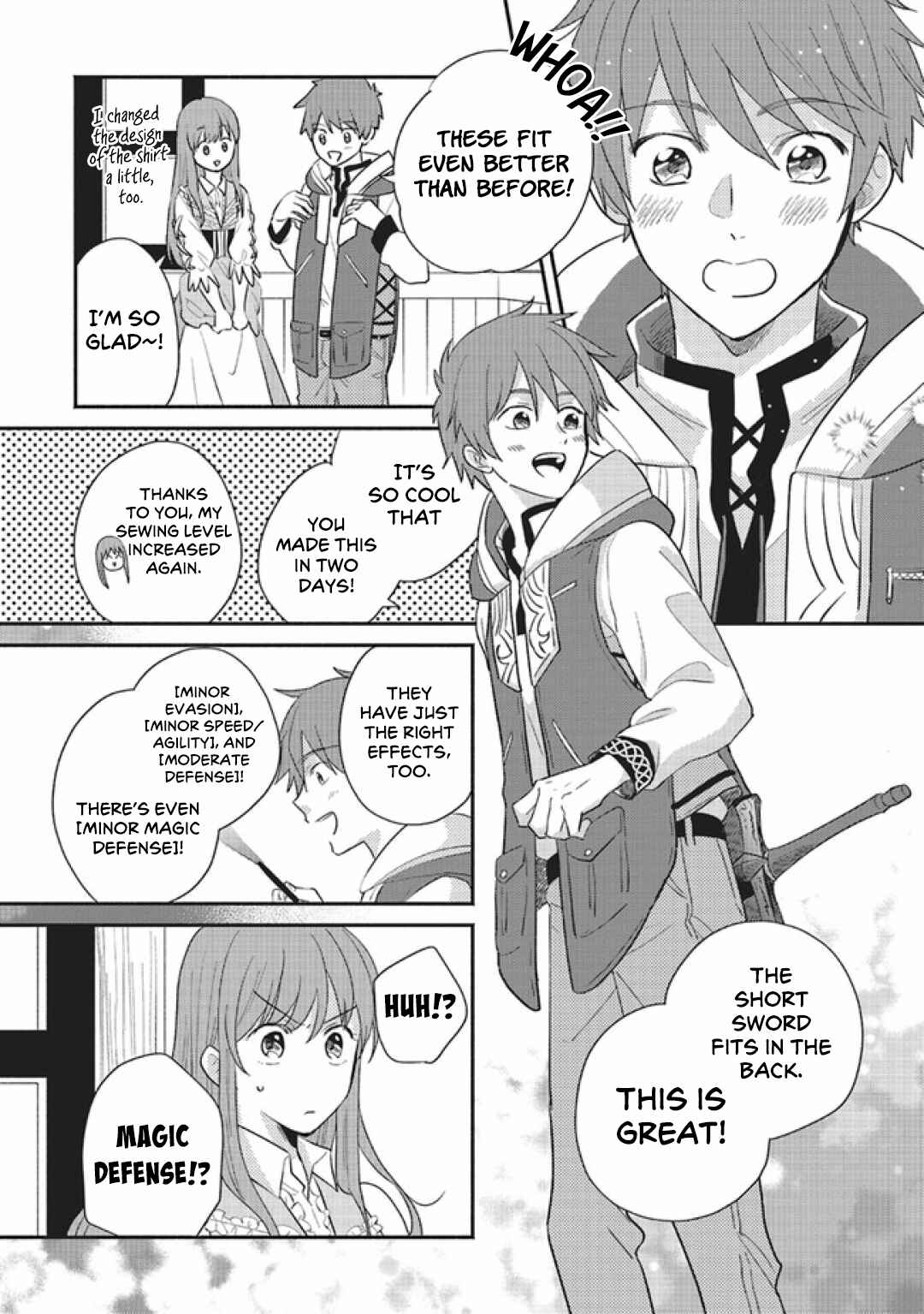 Page 14 Chapter 5 Boukensha no Fuku, Tsukurimasu! ~Isekai de Hajimeru Designer Seikatsu~