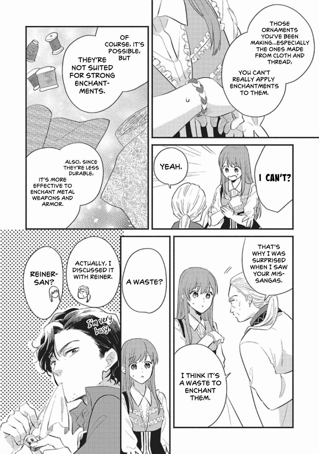 Page 22 Chapter 5 Boukensha no Fuku, Tsukurimasu! ~Isekai de Hajimeru Designer Seikatsu~