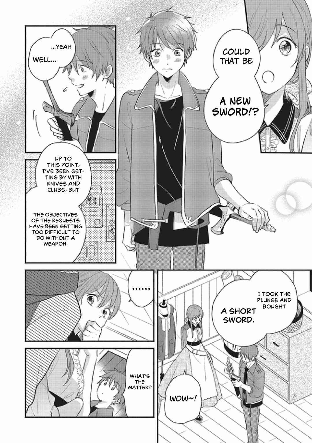 Page 4 Chapter 5 Boukensha no Fuku, Tsukurimasu! ~Isekai de Hajimeru Designer Seikatsu~