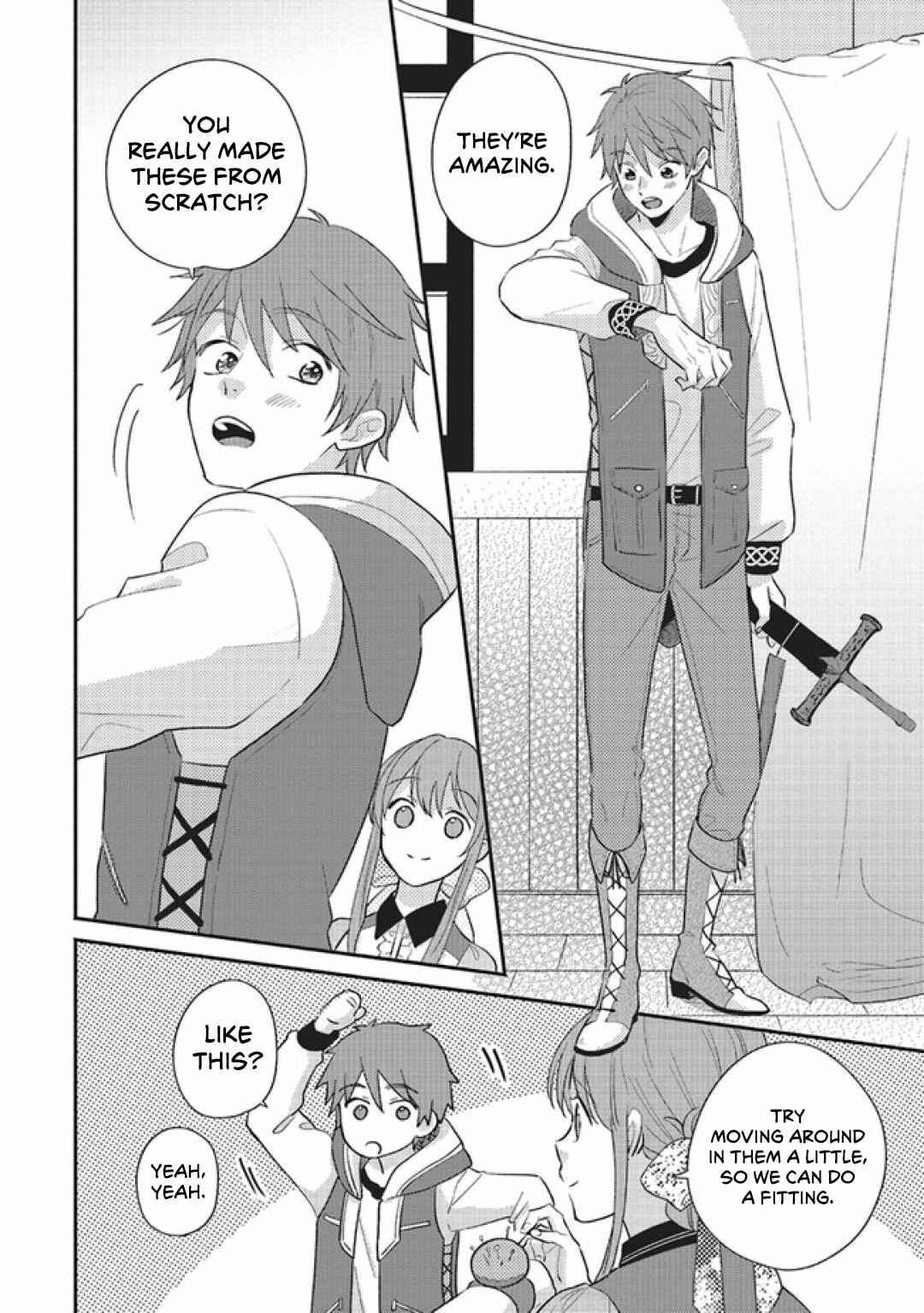 Page 6 Chapter 5 Boukensha no Fuku, Tsukurimasu! ~Isekai de Hajimeru Designer Seikatsu~