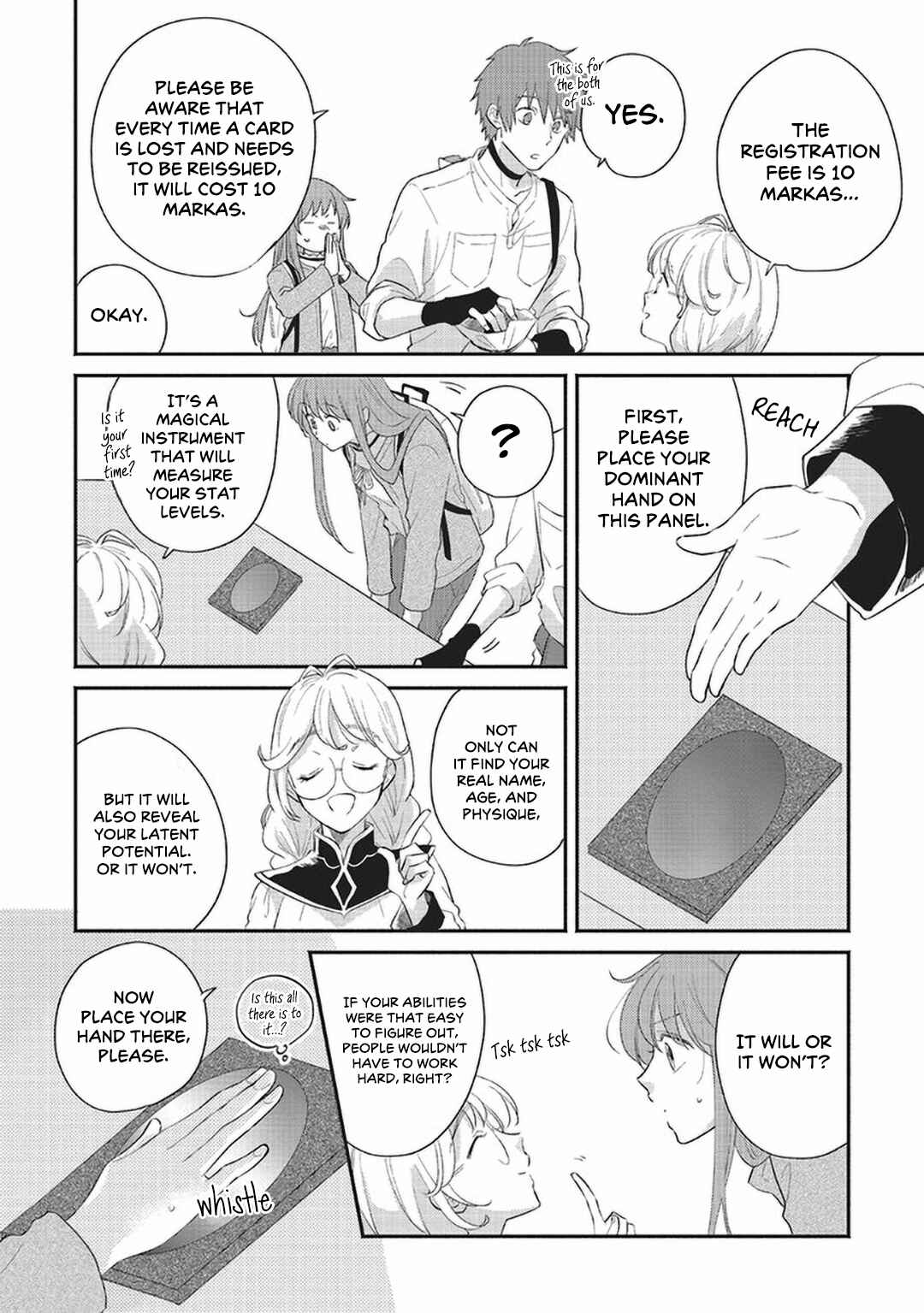 Page 4 Chapter 2 Boukensha no Fuku, Tsukurimasu! ~Isekai de Hajimeru Designer Seikatsu~