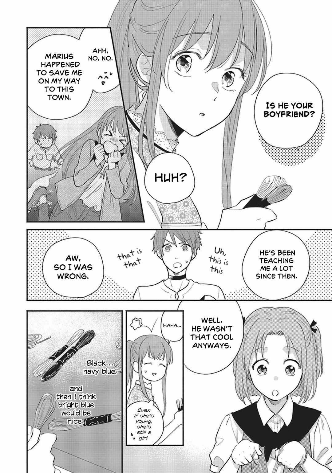 Page 12 Chapter 4 Boukensha no Fuku, Tsukurimasu! ~Isekai de Hajimeru Designer Seikatsu~