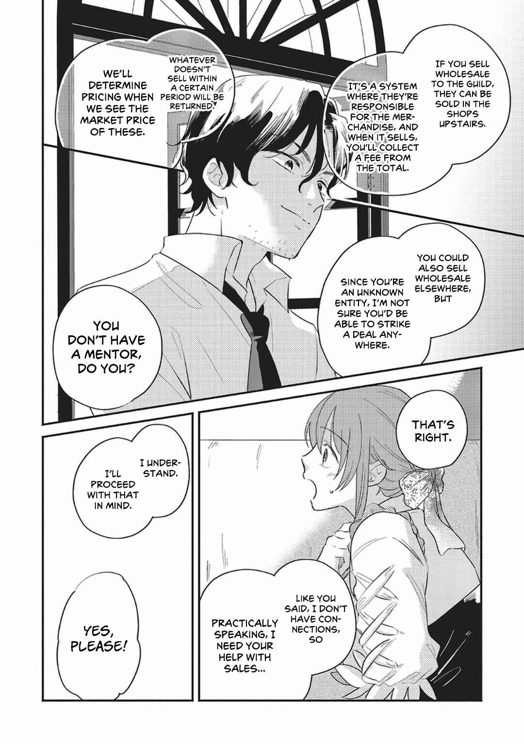 Page 34 Chapter 4 Boukensha no Fuku, Tsukurimasu! ~Isekai de Hajimeru Designer Seikatsu~
