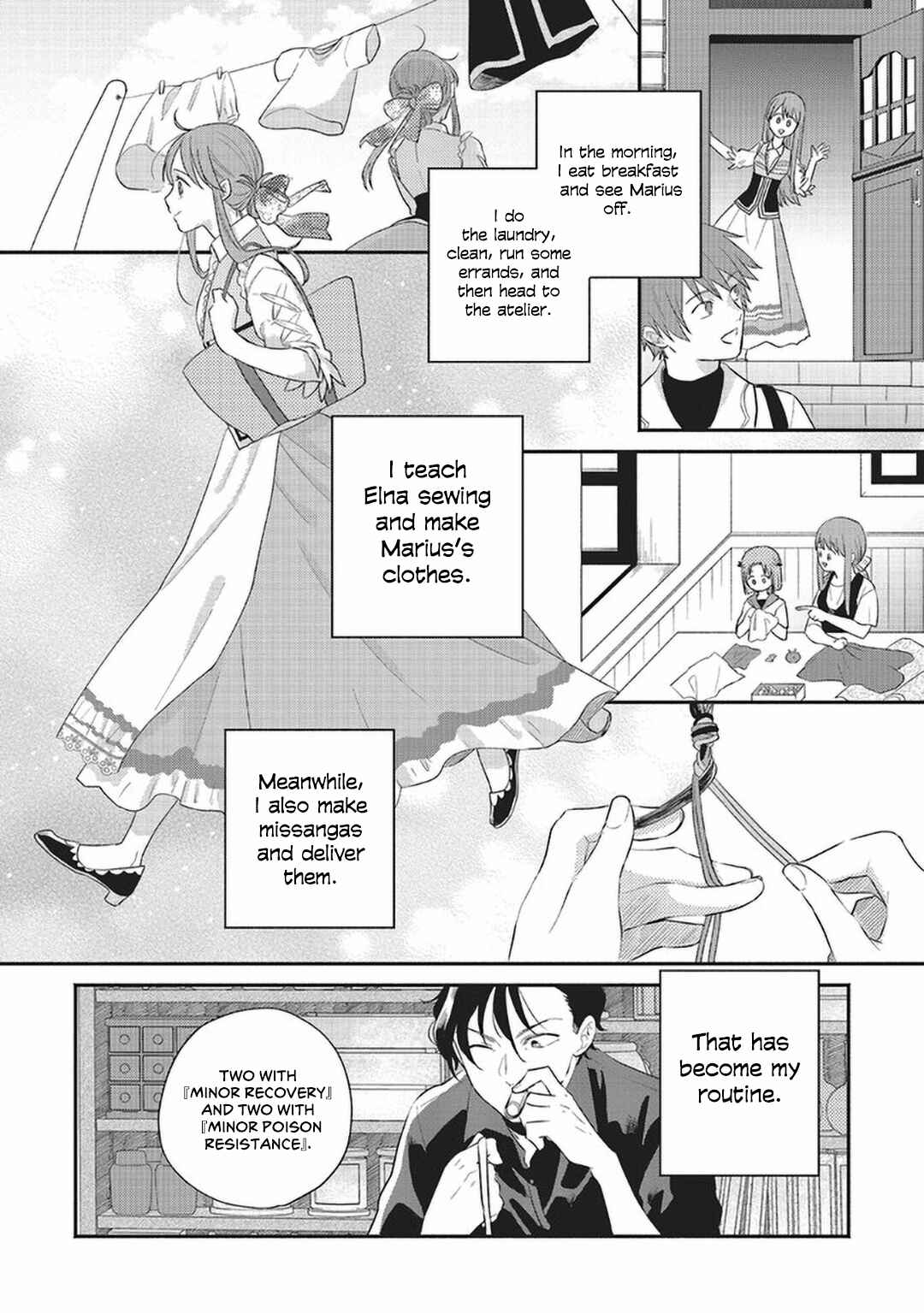 Page 36 Chapter 4 Boukensha no Fuku, Tsukurimasu! ~Isekai de Hajimeru Designer Seikatsu~