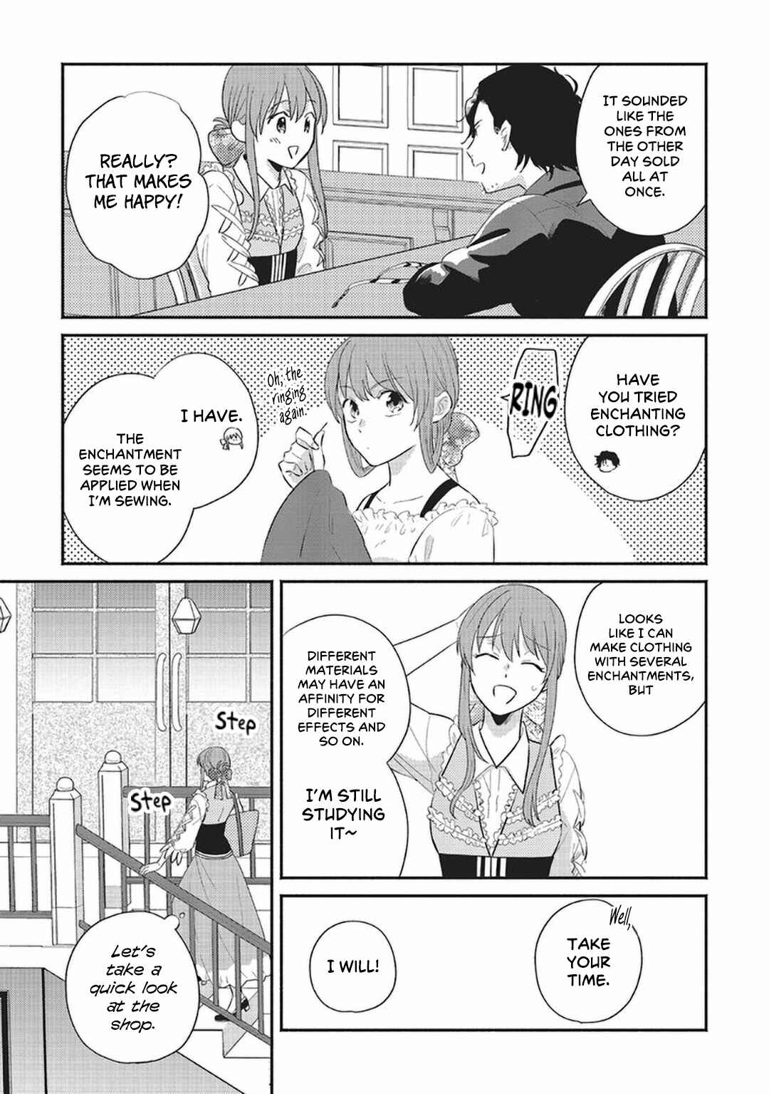 Page 37 Chapter 4 Boukensha no Fuku, Tsukurimasu! ~Isekai de Hajimeru Designer Seikatsu~