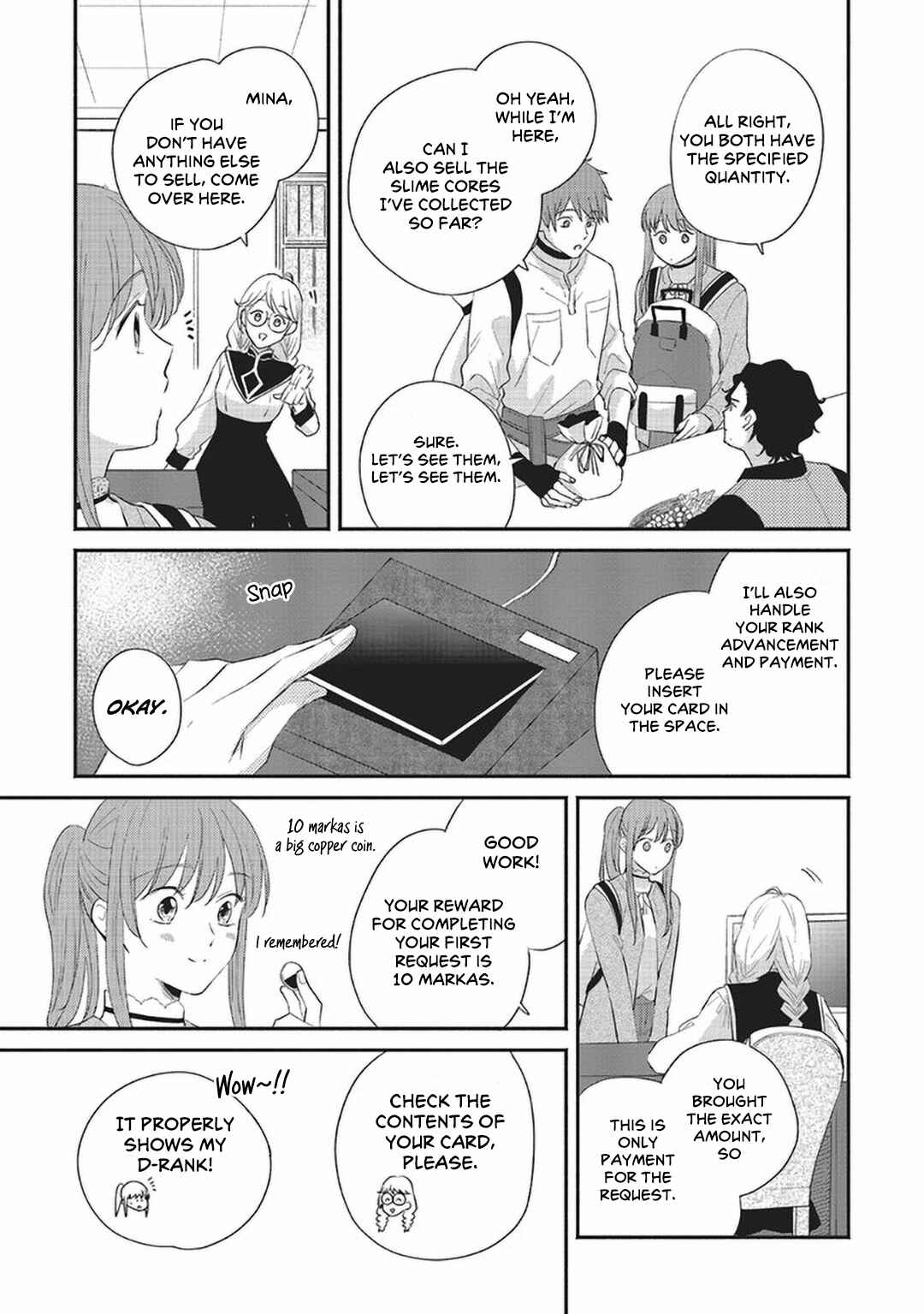 Page 7 Chapter 3 Boukensha no Fuku, Tsukurimasu! ~Isekai de Hajimeru Designer Seikatsu~