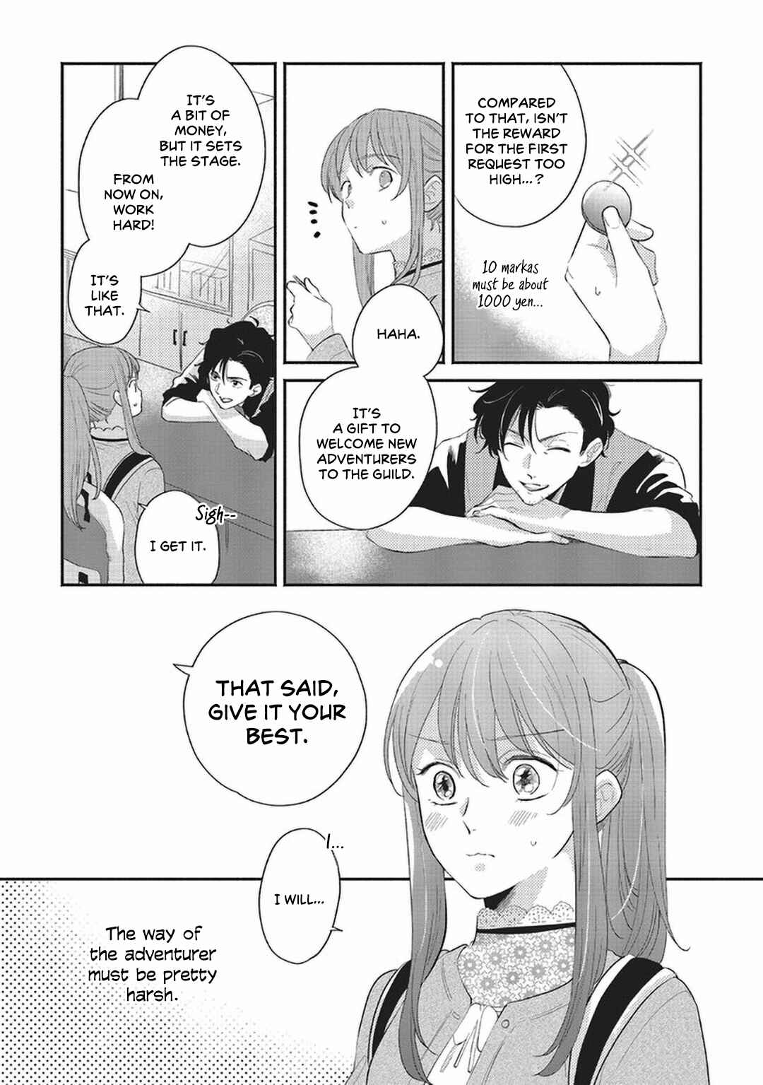 Page 9 Chapter 3 Boukensha no Fuku, Tsukurimasu! ~Isekai de Hajimeru Designer Seikatsu~