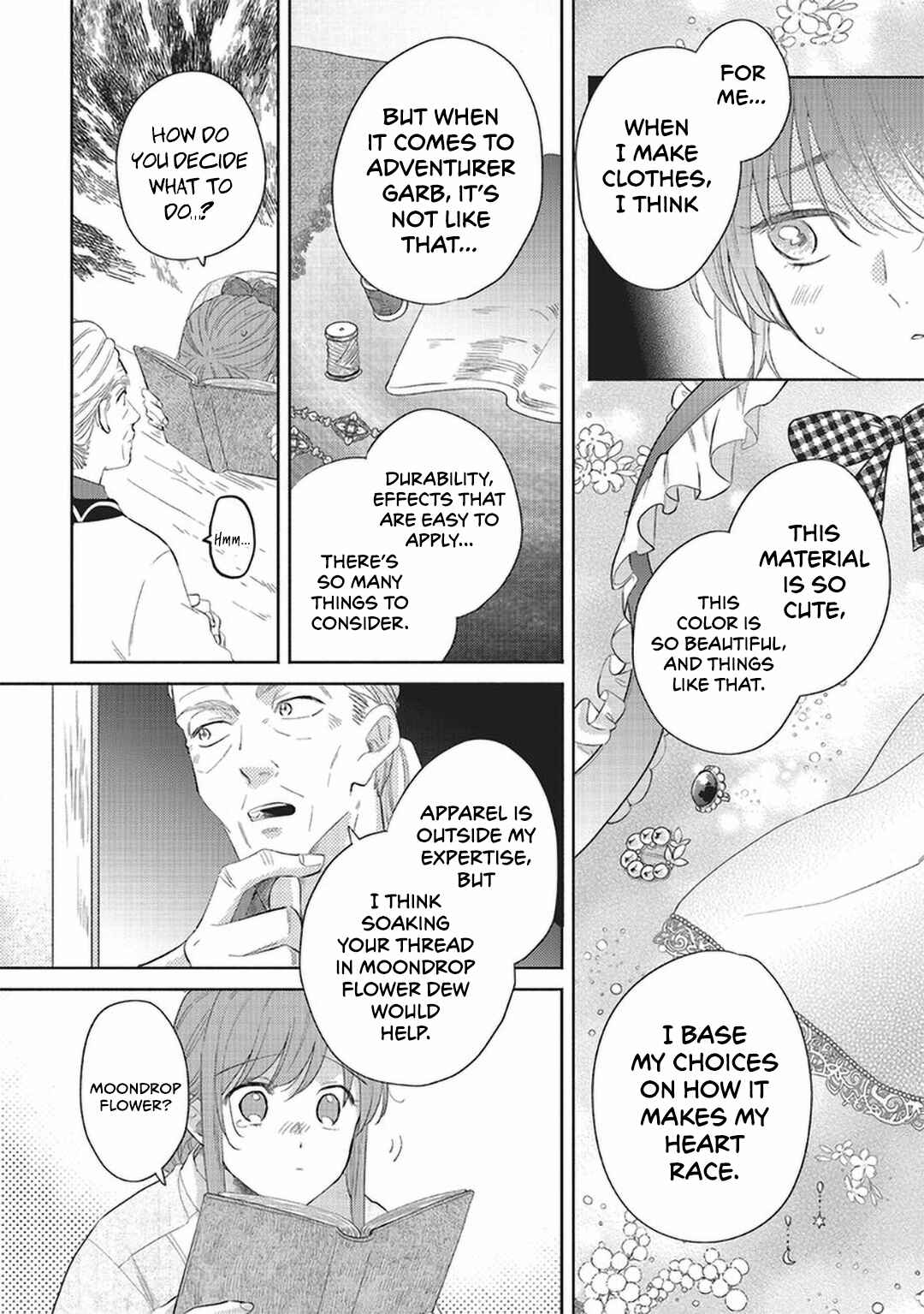 Page 8 Chapter 7 Boukensha no Fuku, Tsukurimasu! ~Isekai de Hajimeru Designer Seikatsu~