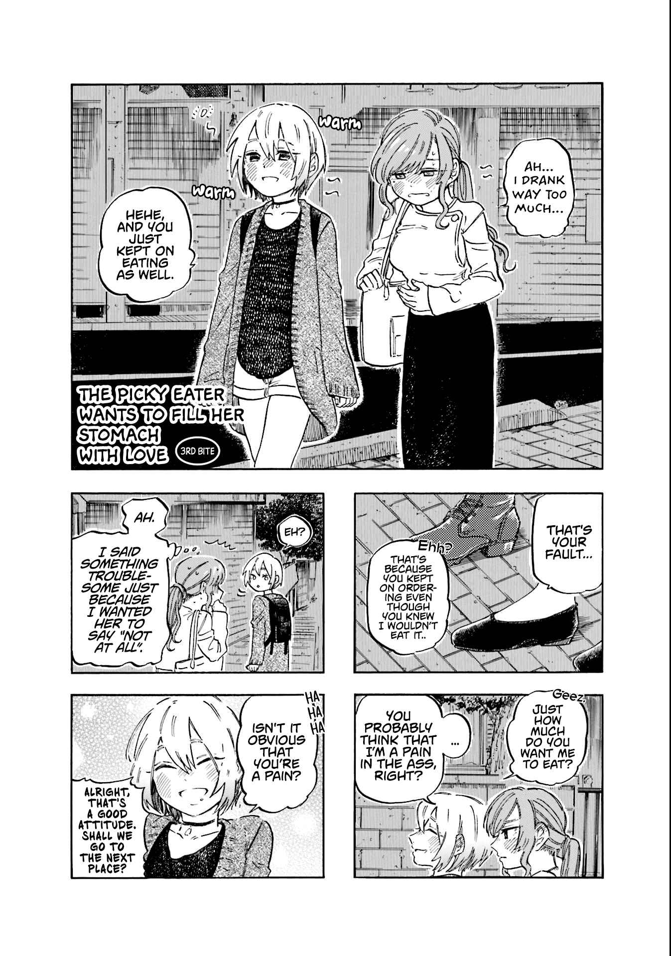 Page 1 Chapter 3 A Picky Eater Wants to Fill Her Stomach with Love