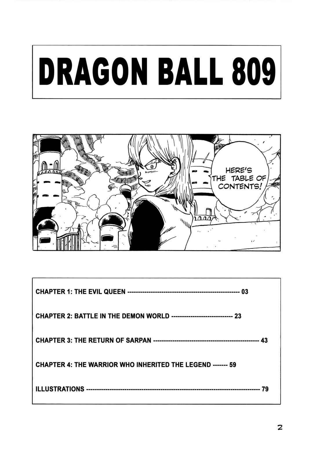 Page 4 Chapter Unknown_d5e9 Dragon Ball - Dragon Ball 809