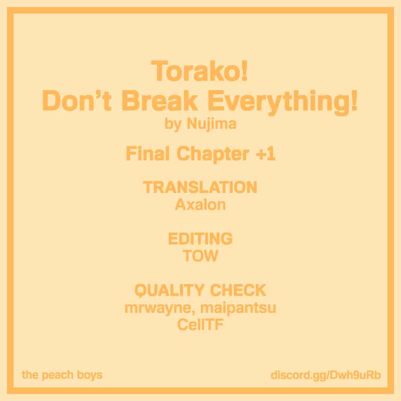 Page 14 Chapter 21 Torako, Anmari Kowashicha Dame da yo