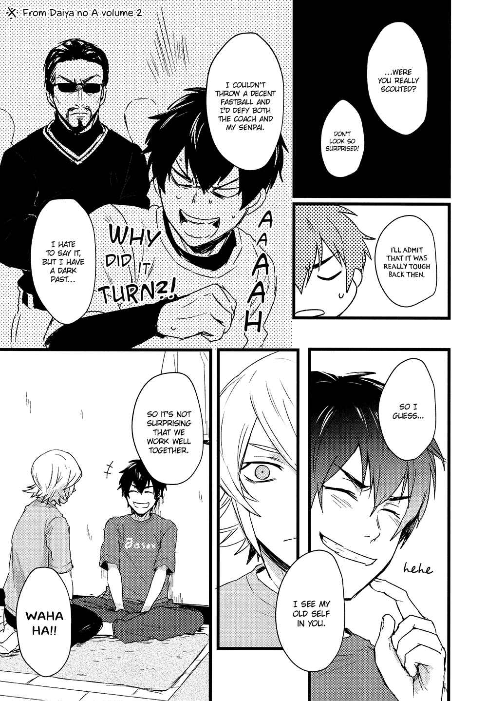 Page 12 Chapter Unknown_f7f4 Diamond no Ace - Stardust Romanticist (Doujinshi)
