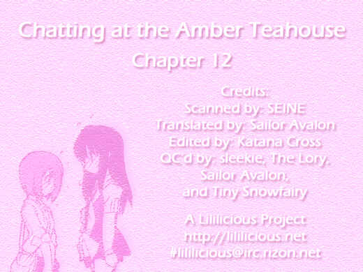 Page 11 Chapter 9 Chatting at the Amber Teahouse