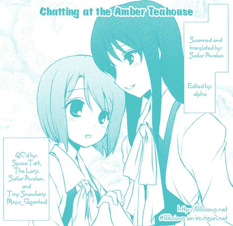 Page 13 Chapter 12.1 Chatting at the Amber Teahouse