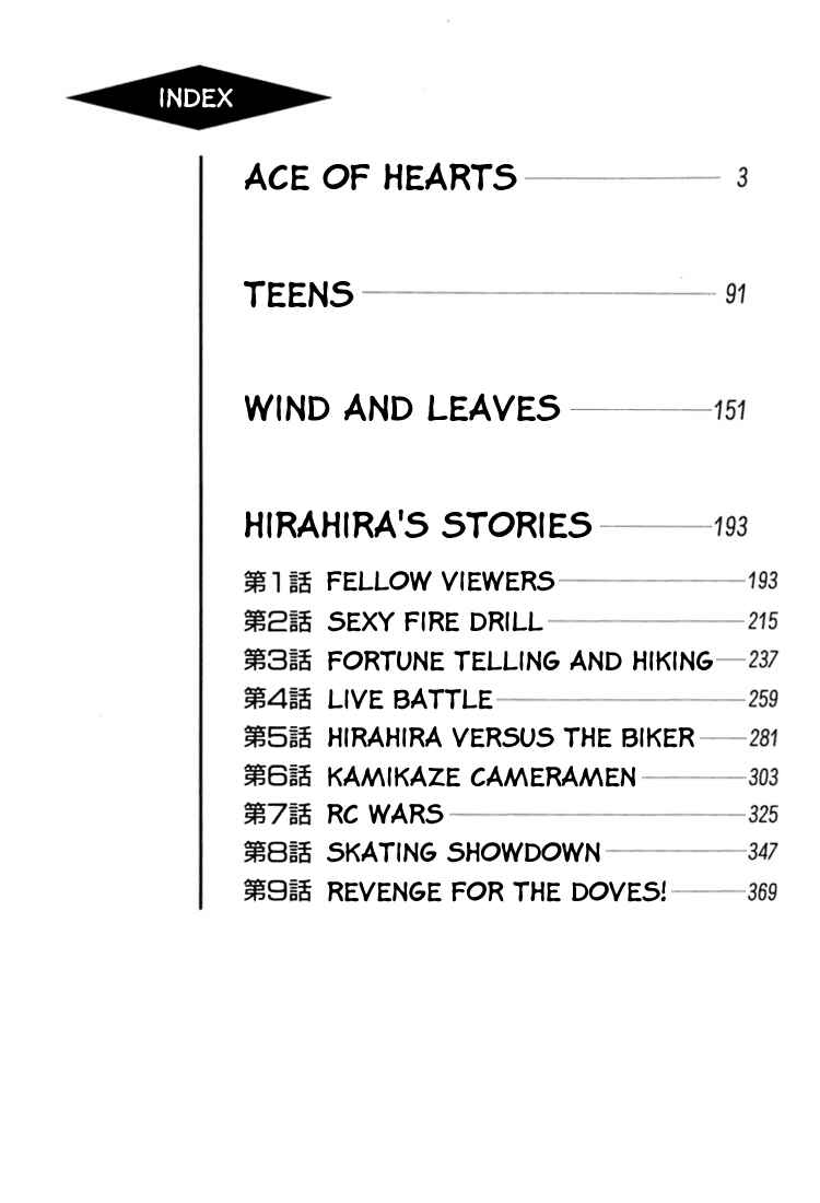 Page 3 Chapter 1 Mitsuru Adachis Early Complete Works
