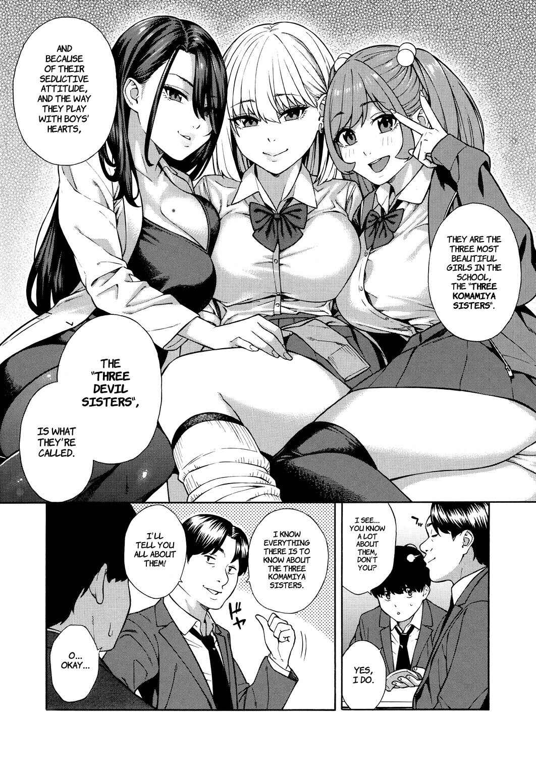 Page 9 Chapter 1 Bitch Gal Sanshimai Harem Sakusei