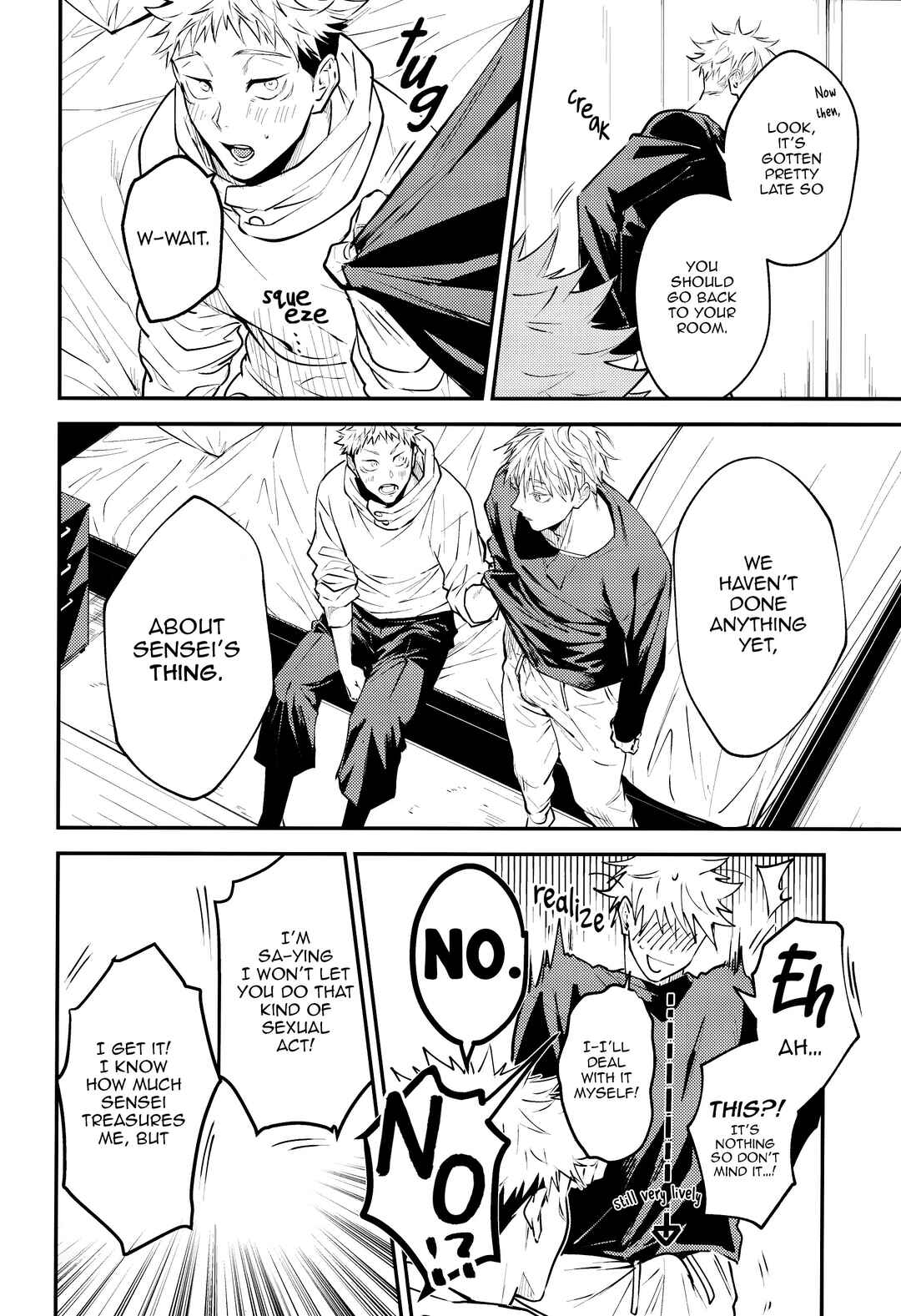 Page 34 Chapter Unknown_e11a Jujutsu Kaisen - Nandemo tte Honto? (Doujinshi)