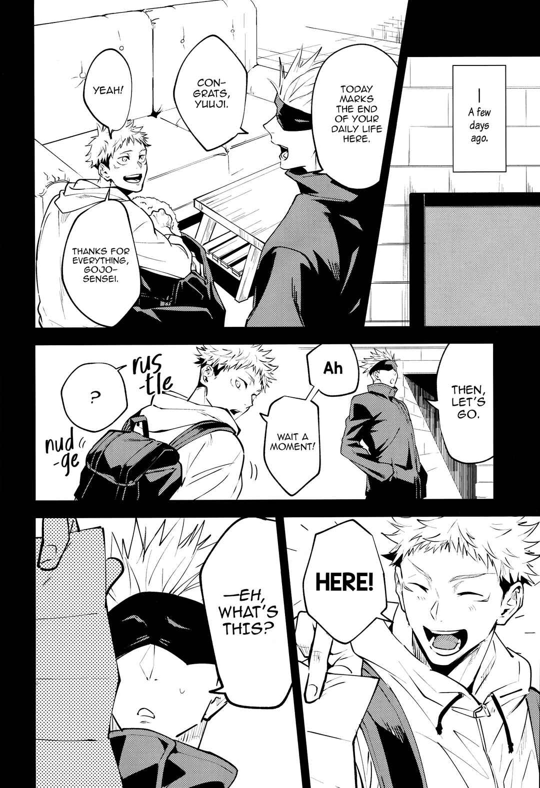 Page 4 Chapter Unknown_e11a Jujutsu Kaisen - Nandemo tte Honto? (Doujinshi)