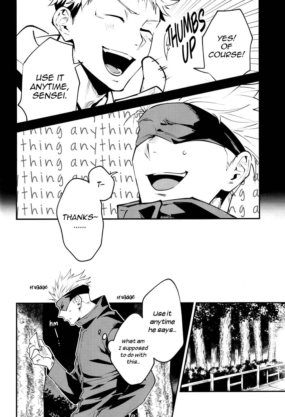 Page 6 Chapter Unknown_e11a Jujutsu Kaisen - Nandemo tte Honto? (Doujinshi)
