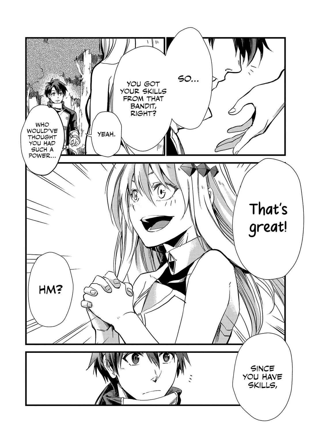 Page 13 Chapter 5 Kurasu ≪Mushoku≫ no Eiyuu-tan ~Koushaku-ka wo Tsuihou Sareta ga, Jitsu wa Nagutta Dake de Sukiru wo Kakutoku Dekiru to Wakari, Tairiku Ichi no Eiyuu ni Noboritsumeru~