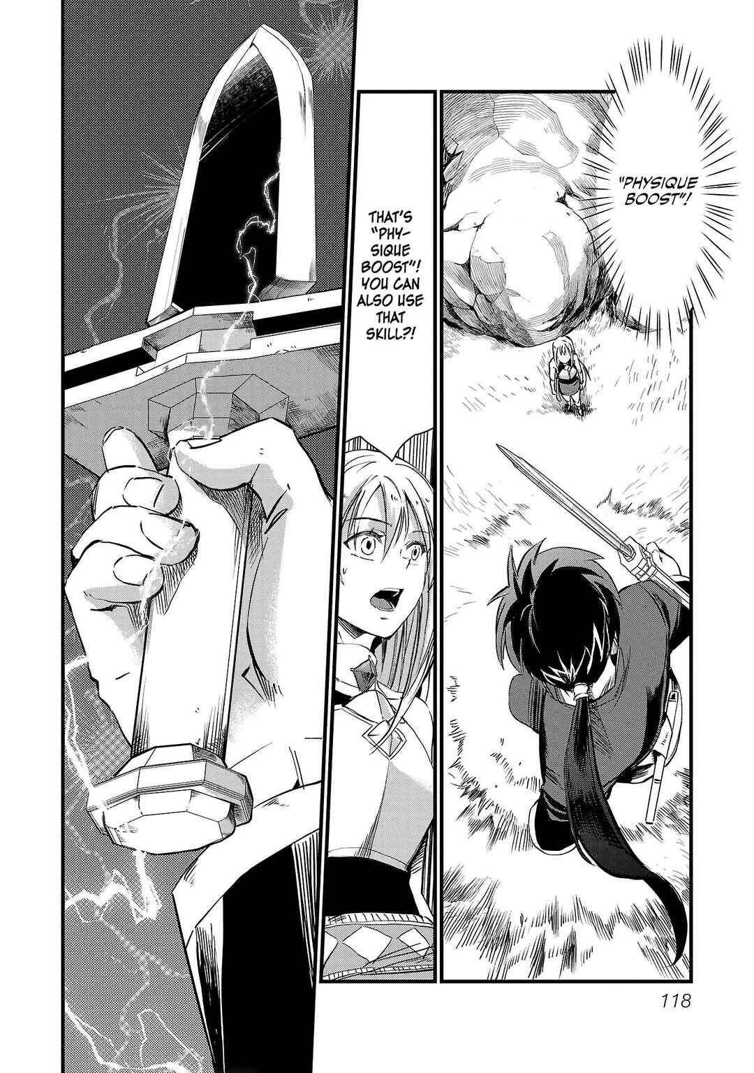 Page 17 Chapter 5 Kurasu ≪Mushoku≫ no Eiyuu-tan ~Koushaku-ka wo Tsuihou Sareta ga, Jitsu wa Nagutta Dake de Sukiru wo Kakutoku Dekiru to Wakari, Tairiku Ichi no Eiyuu ni Noboritsumeru~
