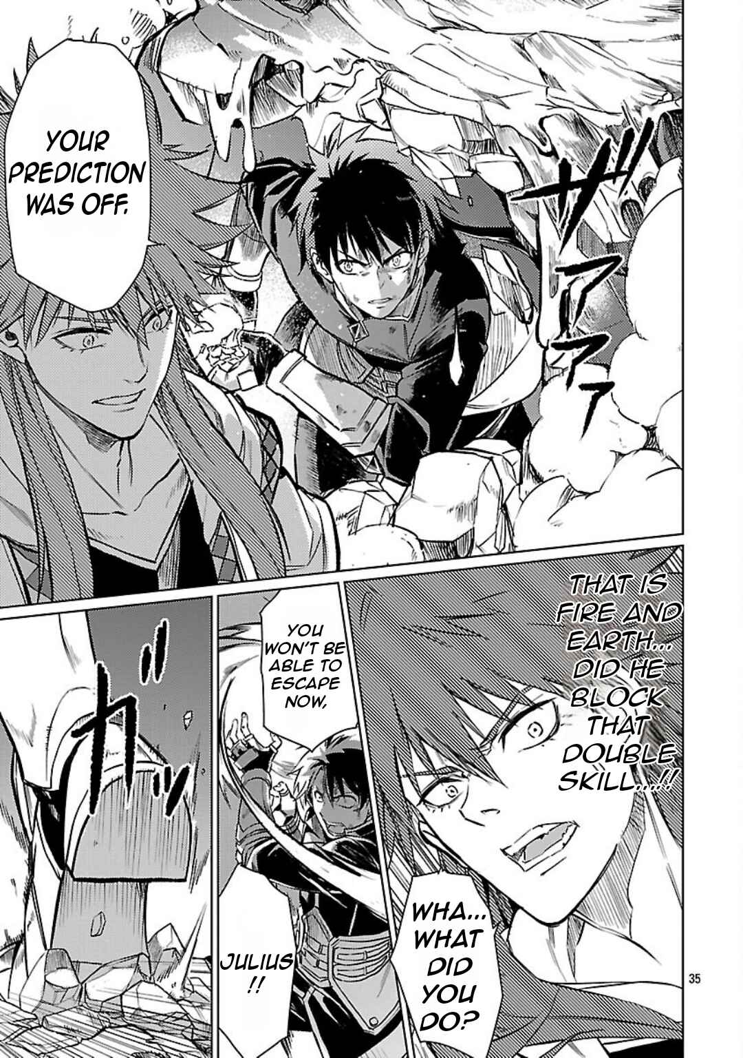 Page 38 Chapter 33 Kurasu ≪Mushoku≫ no Eiyuu-tan ~Koushaku-ka wo Tsuihou Sareta ga, Jitsu wa Nagutta Dake de Sukiru wo Kakutoku Dekiru to Wakari, Tairiku Ichi no Eiyuu ni Noboritsumeru~