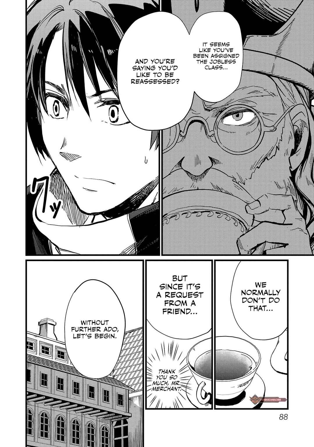 Page 13 Chapter 4 Kurasu ≪Mushoku≫ no Eiyuu-tan ~Koushaku-ka wo Tsuihou Sareta ga, Jitsu wa Nagutta Dake de Sukiru wo Kakutoku Dekiru to Wakari, Tairiku Ichi no Eiyuu ni Noboritsumeru~