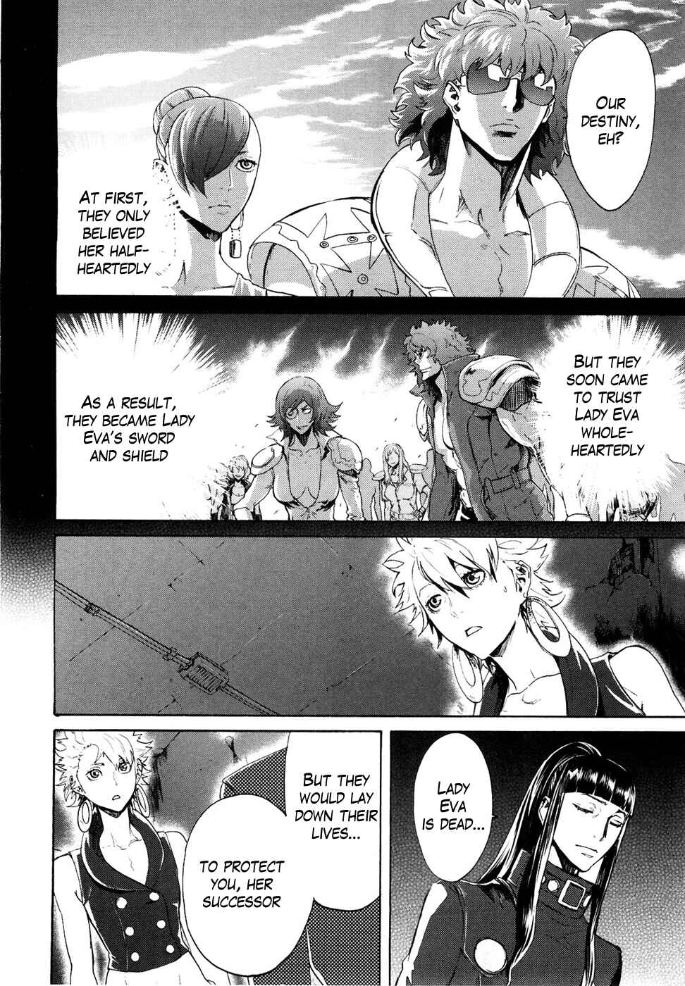 Page 14 Chapter 44 Black and Blue Hungry Wolf - Fist of the North Star: Rei Gaiden