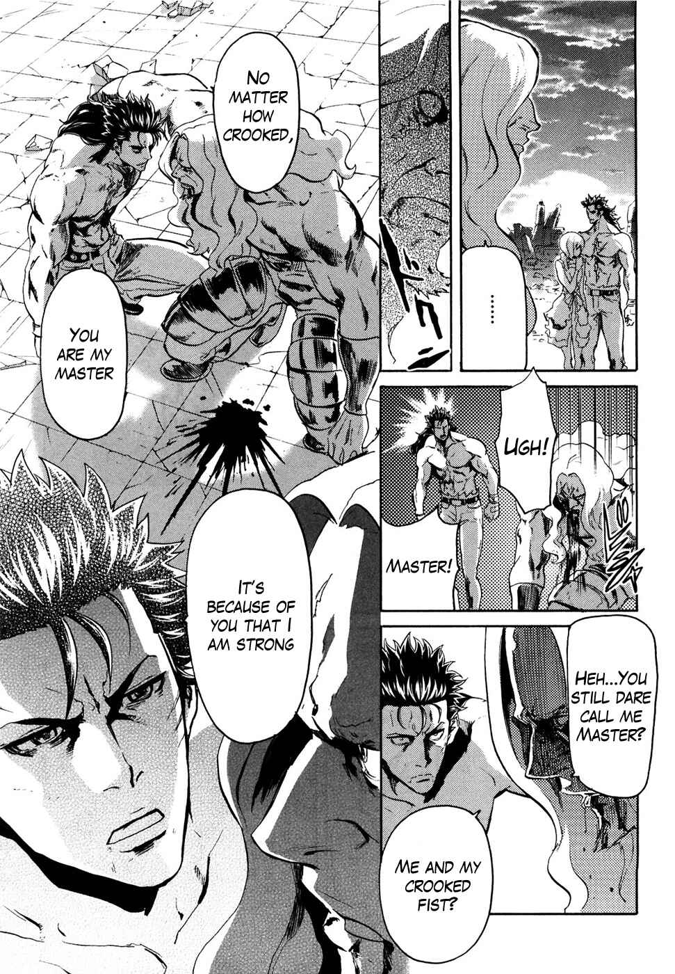 Page 10 Chapter 54 Black and Blue Hungry Wolf - Fist of the North Star: Rei Gaiden