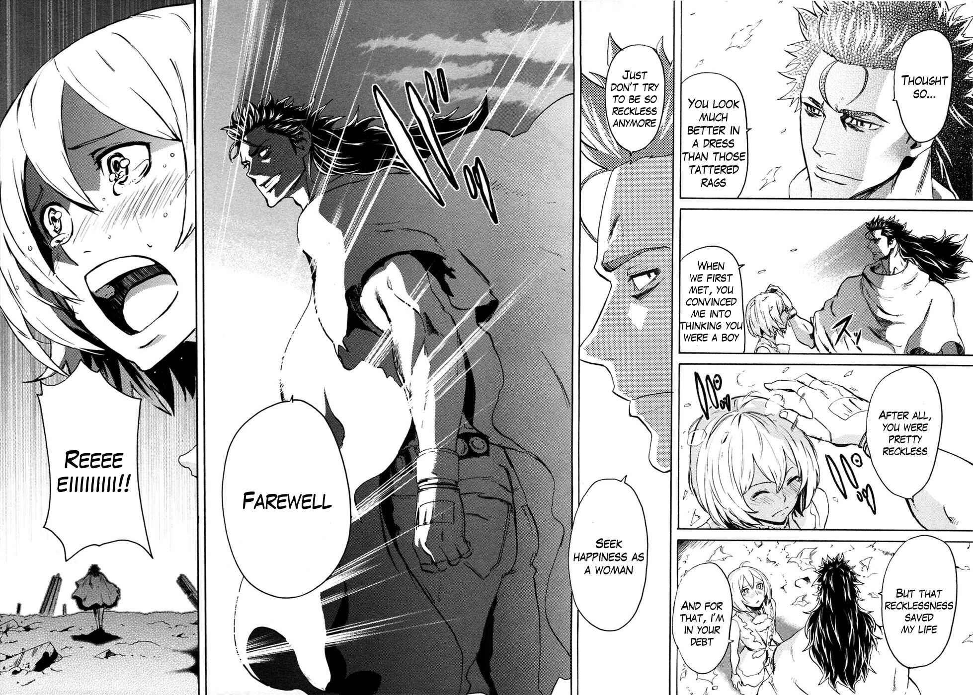 Page 19 Chapter 54 Black and Blue Hungry Wolf - Fist of the North Star: Rei Gaiden