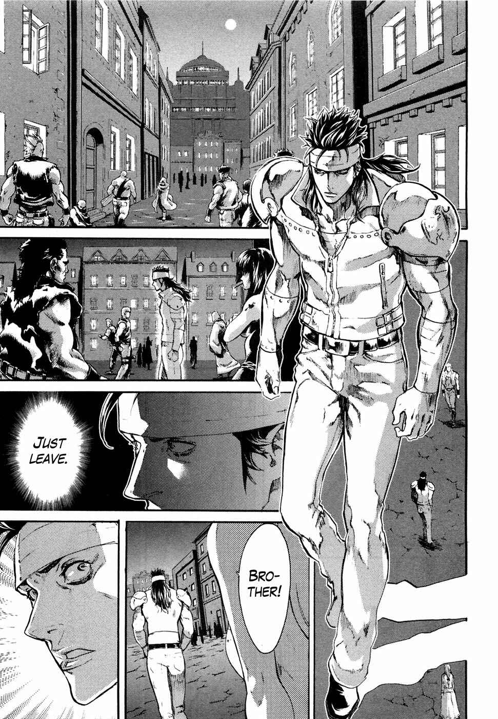 Page 1 Chapter 35 Black and Blue Hungry Wolf - Fist of the North Star: Rei Gaiden