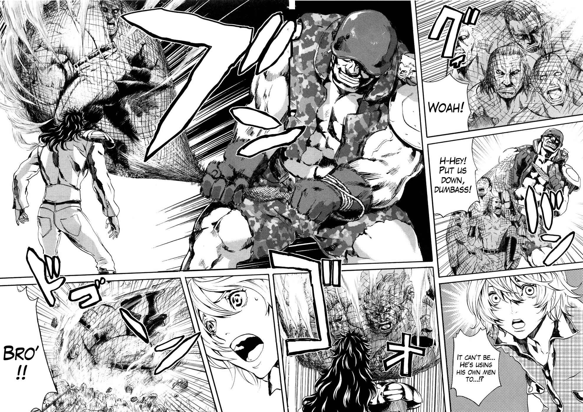 Page 14 Chapter 22 Black and Blue Hungry Wolf - Fist of the North Star: Rei Gaiden