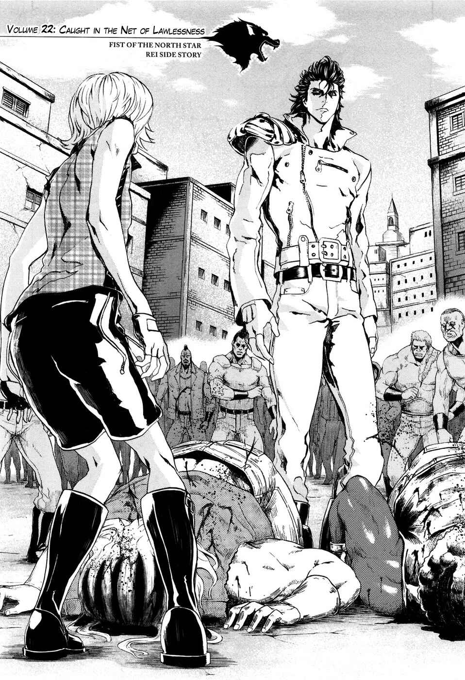 Page 2 Chapter 22 Black and Blue Hungry Wolf - Fist of the North Star: Rei Gaiden
