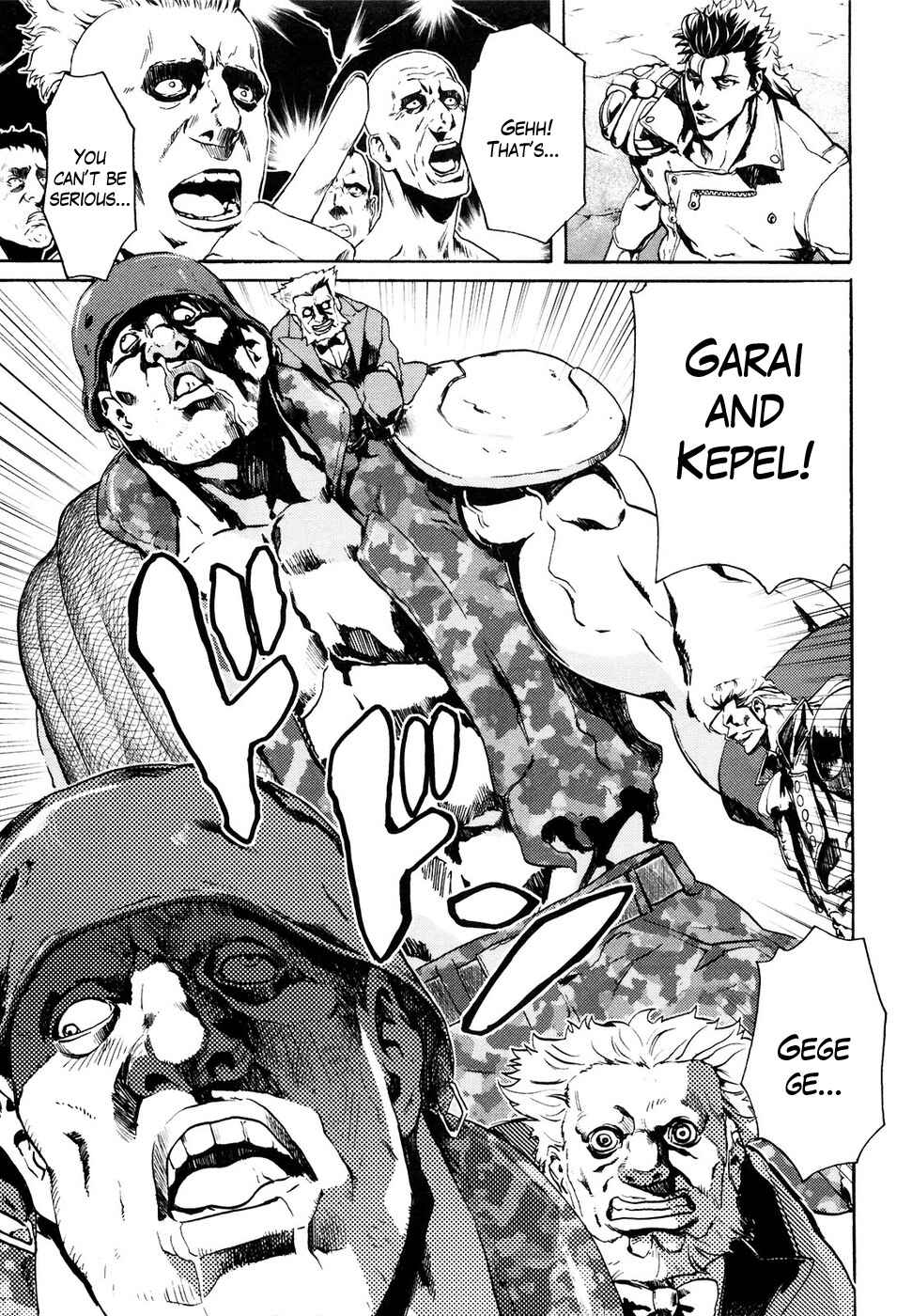Page 9 Chapter 22 Black and Blue Hungry Wolf - Fist of the North Star: Rei Gaiden
