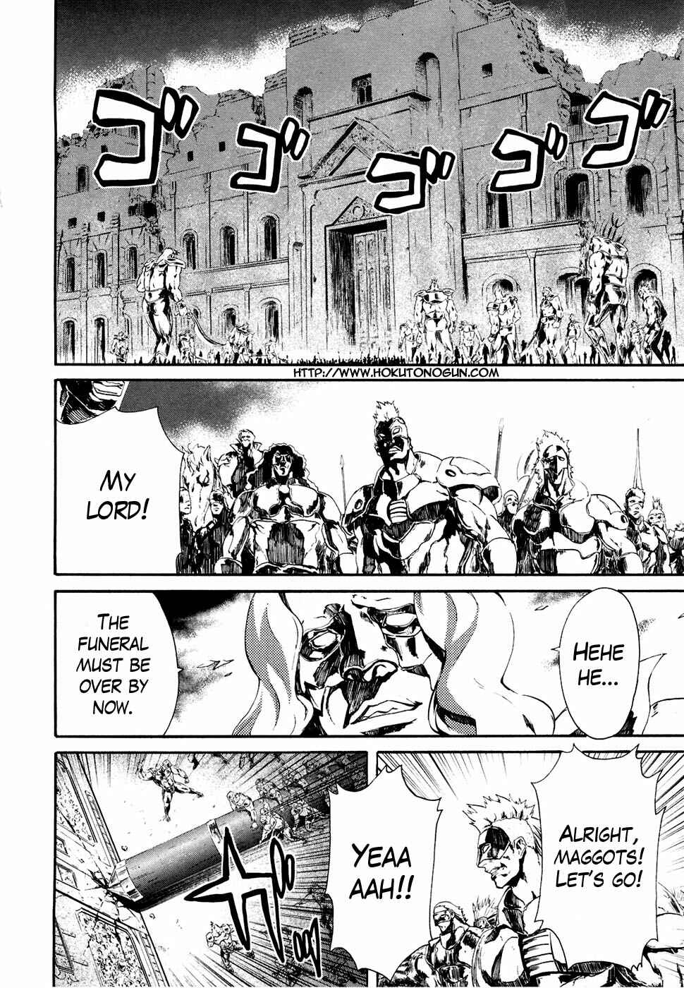 Page 2 Chapter 38 Black and Blue Hungry Wolf - Fist of the North Star: Rei Gaiden