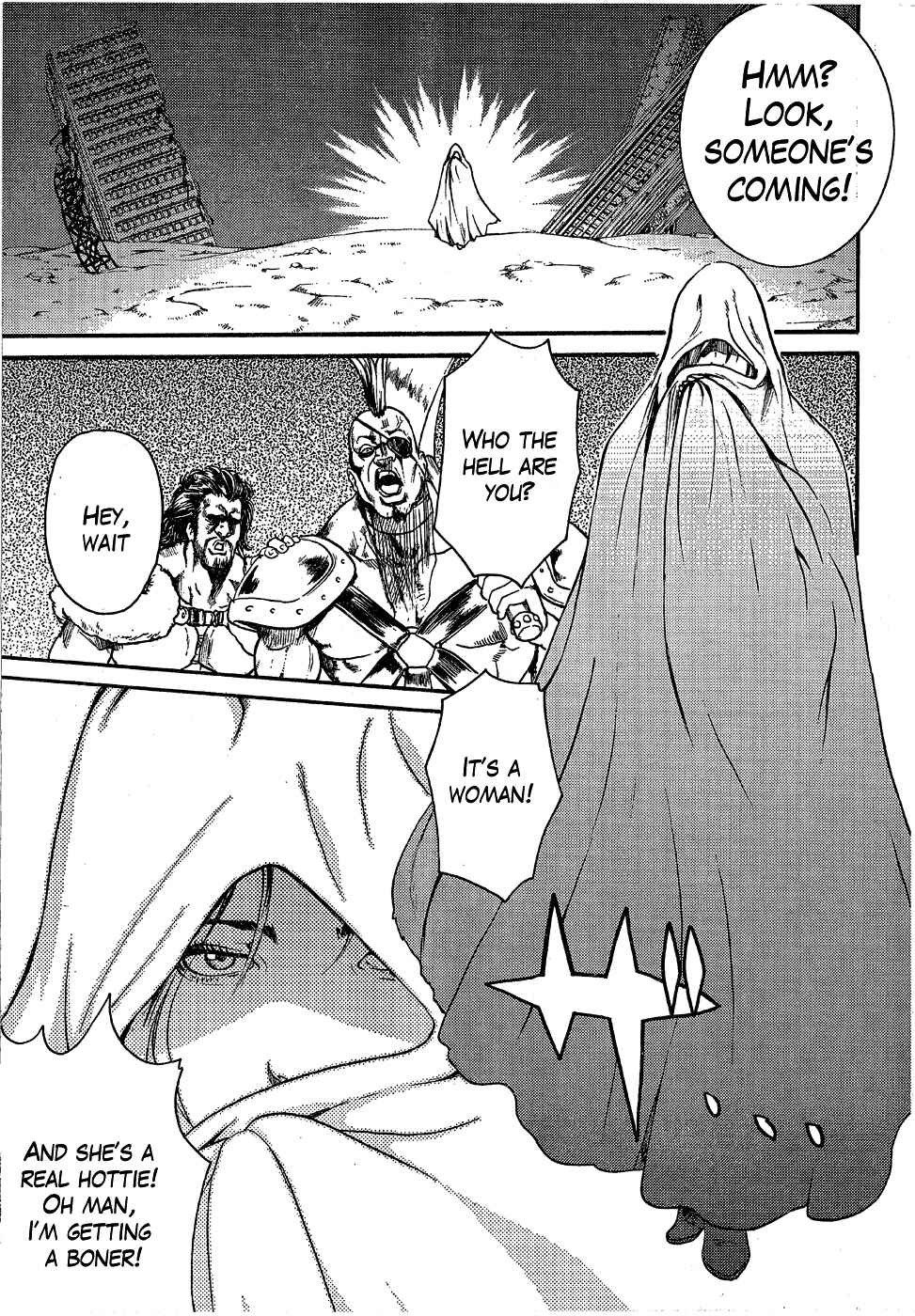 Page 14 Chapter 0.1 Black and Blue Hungry Wolf - Fist of the North Star: Rei Gaiden