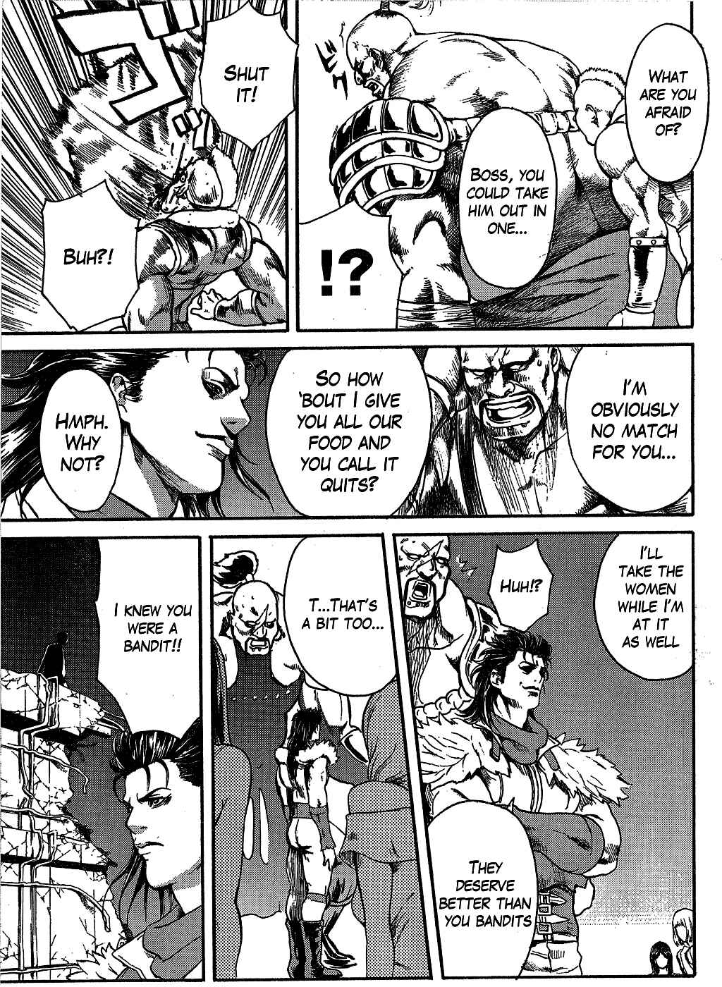 Page 20 Chapter 0.1 Black and Blue Hungry Wolf - Fist of the North Star: Rei Gaiden