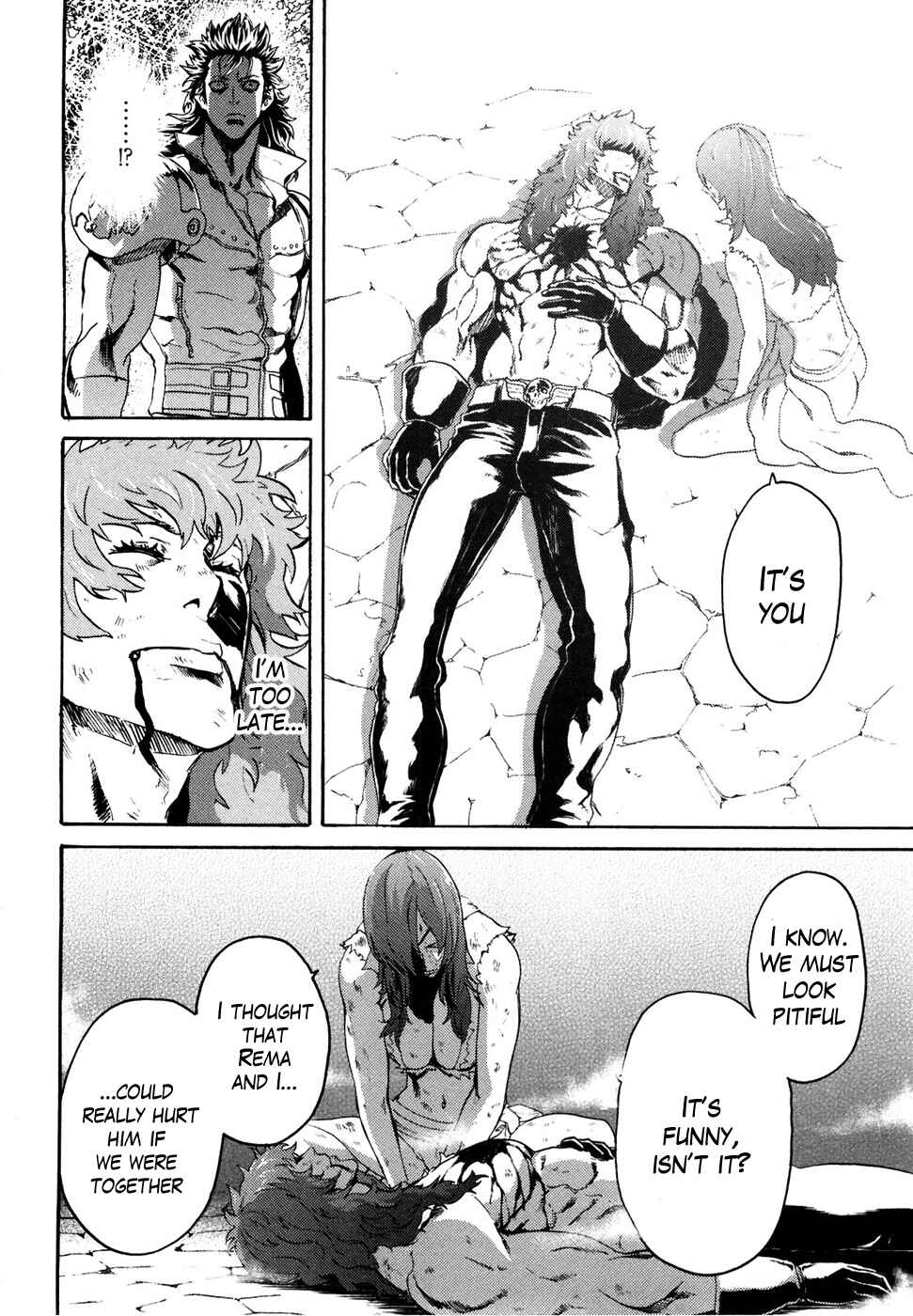 Page 15 Chapter 45 Black and Blue Hungry Wolf - Fist of the North Star: Rei Gaiden