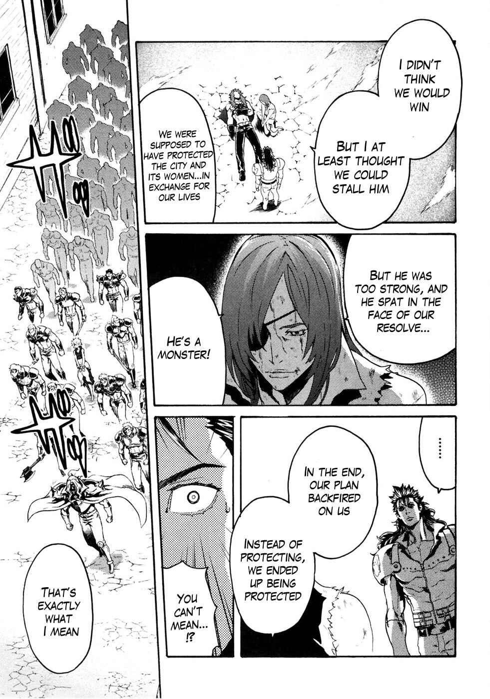Page 16 Chapter 45 Black and Blue Hungry Wolf - Fist of the North Star: Rei Gaiden