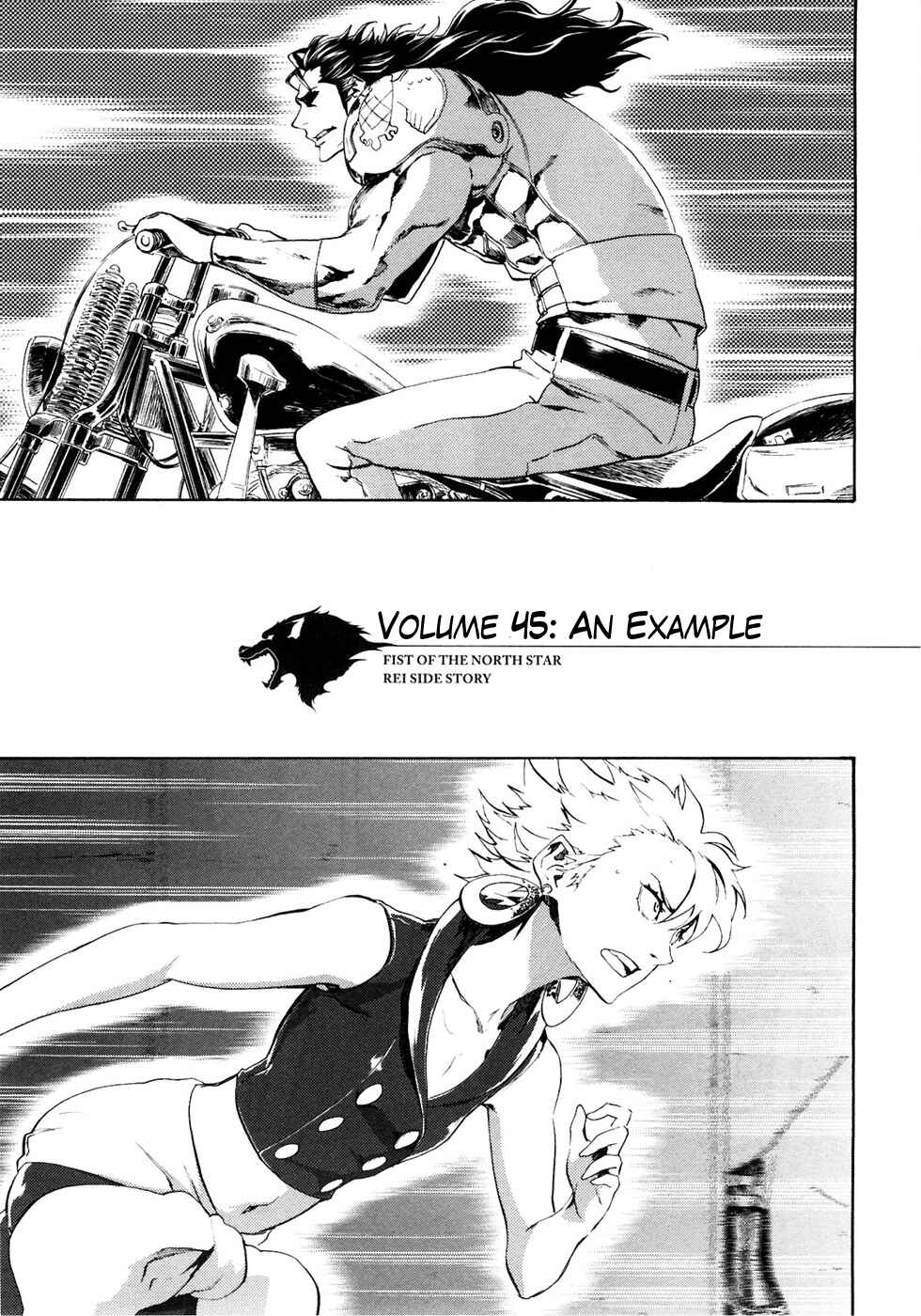 Page 3 Chapter 45 Black and Blue Hungry Wolf - Fist of the North Star: Rei Gaiden