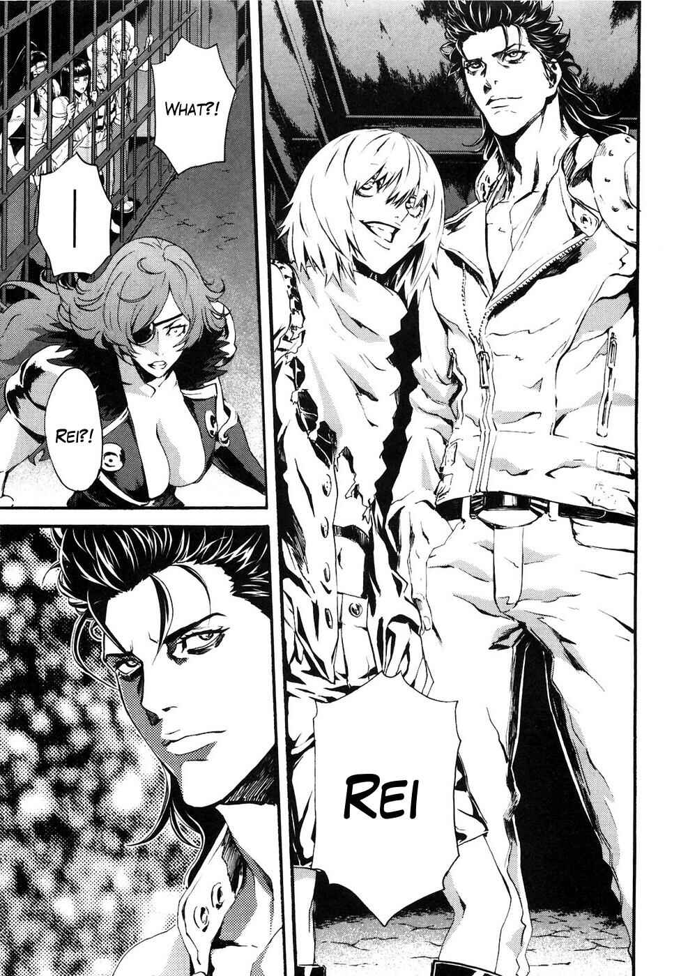 Page 1 Chapter 17 Black and Blue Hungry Wolf - Fist of the North Star: Rei Gaiden