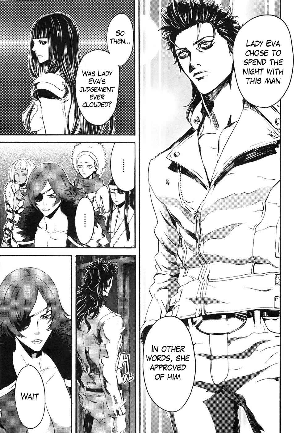 Page 11 Chapter 17 Black and Blue Hungry Wolf - Fist of the North Star: Rei Gaiden