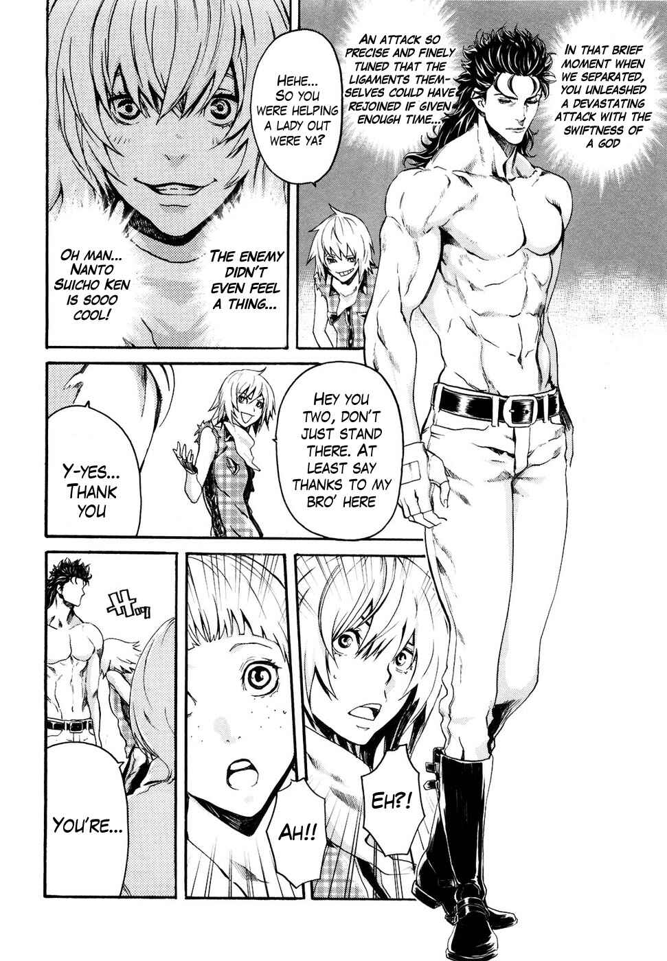 Page 16 Chapter 19 Black and Blue Hungry Wolf - Fist of the North Star: Rei Gaiden