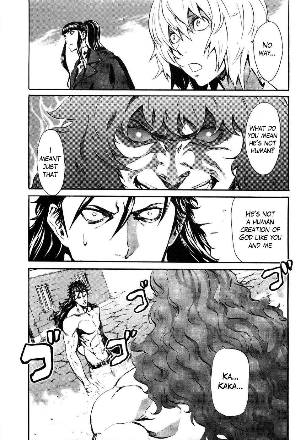 Page 1 Chapter 29 Black and Blue Hungry Wolf - Fist of the North Star: Rei Gaiden